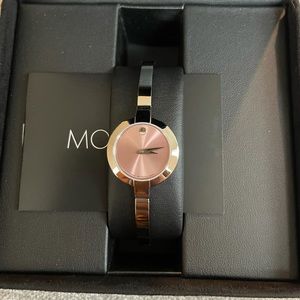 Movado Women’s Bela Stainless Steel Bangle Watch